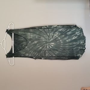 Zenana green tiedye tank